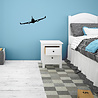 Goldengifts Muursticker - kinderkamer/babykamer - Vliegtuig - 1 stuk -Muursticker - kinderkamer/babykamer - Zweefvliegtuig met eigen naam - 1 stuk - Diverse formaten beschikbaar - wit of zwart wit of zwart Goldengifts Muursticker - kinderkamer/babykamer - Vliegtuig - 1 stuk -Muursticker - kinderkamer/babykamer - Zweefvliegtuig met eigen naam - 1 stuk - Diverse formaten beschikbaar - wit of zwart wit of zwart
