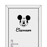 Goldengifts Deursticker / muursticker - Mickey mouse met eigennaam Goldengifts Deursticker / muursticker - Mickey mouse met eigennaam
