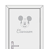 Goldengifts Deursticker / muursticker - Mickey mouse met eigennaam Goldengifts Deursticker / muursticker - Mickey mouse met eigennaam