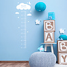 Goldengifts Muursticker / Deursticker - Groeimeter te personaliseren met eigennaam Goldengifts Muursticker / Deursticker - Groeimeter te personaliseren met eigennaam