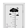 Goldengifts Muursticker / Deursticker - Groeimeter te personaliseren met eigennaam Goldengifts Muursticker / Deursticker - Groeimeter te personaliseren met eigennaam