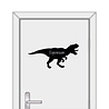 Goldengifts Deursticker / muursticker - Tyrannosaurus rex + eigennaam - diverse kleuren beschikbaar Goldengifts Deursticker / muursticker - Tyrannosaurus rex + eigennaam - diverse kleuren beschikbaar