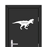 Goldengifts Deursticker / muursticker - Tyrannosaurus rex + eigennaam - diverse kleuren beschikbaar Goldengifts Deursticker / muursticker - Tyrannosaurus rex + eigennaam - diverse kleuren beschikbaar
