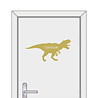 Goldengifts Deursticker / muursticker - Tyrannosaurus rex + eigennaam - diverse kleuren beschikbaar Goldengifts Deursticker / muursticker - Tyrannosaurus rex + eigennaam - diverse kleuren beschikbaar