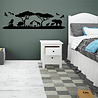 Goldengifts Muursticker - kinderkamer/babykamer - Jungle skyline - 1 stuk - wit of zwart - diverse formaten Goldengifts Muursticker - kinderkamer/babykamer - Jungle skyline - 1 stuk - wit of zwart - diverse formaten