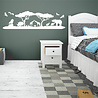 Goldengifts Muursticker - kinderkamer/babykamer - Jungle skyline - 1 stuk - wit of zwart - diverse formaten Goldengifts Muursticker - kinderkamer/babykamer - Jungle skyline - 1 stuk - wit of zwart - diverse formaten
