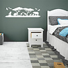 Goldengifts Muursticker - kinderkamer/babykamer - Jungle skyline - 1 stuk - wit of zwart - diverse formaten Goldengifts Muursticker - kinderkamer/babykamer - Jungle skyline - 1 stuk - wit of zwart - diverse formaten