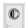 Goldengifts Deursticker - Feyenoord - Rotterdam - 010 - Voetbal - 1 stuk - Diverse kleuren Goldengifts Deursticker - Feyenoord - Rotterdam - 010 - Voetbal - 1 stuk - Diverse kleuren
