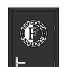 Goldengifts Deursticker - Feyenoord - Rotterdam - 010 - Voetbal - 1 stuk - Diverse kleuren Goldengifts Deursticker - Feyenoord - Rotterdam - 010 - Voetbal - 1 stuk - Diverse kleuren