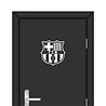Goldengifts Deursticker - FC Barcelona - FCB - Barcelona - voetbal - 1 stuk - Diverse kleuren Goldengifts Deursticker - FC Barcelona - FCB - Barcelona - voetbal - 1 stuk - Diverse kleuren