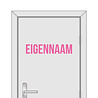 Goldengifts Deursticker met eigennaam - Personaliseerbaar - diverse kleuren en formaten beschikbaar Goldengifts Deursticker met eigennaam - Personaliseerbaar - diverse kleuren en formaten beschikbaar
