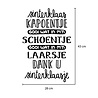 Goldengifts Nostalgische Sinterklaas Sticker: 'Sinterklaas Kapoentje' in Zwart of Wit - 1 Stuk Goldengifts Nostalgische Sinterklaas Sticker: 'Sinterklaas Kapoentje' in Zwart of Wit - 1 Stuk