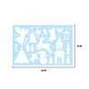 Goldengifts Herbruikbare - Statische - Kerst - Raamstickers - Decoratie sticker - Wit - 1 Stuk - raamsticker - statische kerst raamsticker - raamstickers Goldengifts Herbruikbare - Statische - Kerst - Raamstickers - Decoratie sticker - Wit - 1 Stuk - raamsticker - statische kerst raamsticker - raamstickers