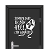 Goldengifts Sinterklaas Sticker: 'Sinterklaas ik ben heel lief geweest' in Zwart of Wit - 1 Stuk Goldengifts Sinterklaas Sticker: 'Sinterklaas ik ben heel lief geweest' in Zwart of Wit - 1 Stuk