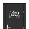Goldengifts Kerst Sticker - Merry Christmas 3 - Decoratie sticker - Wit of Zwart - 1 Stuk - Raamsticker - Deursticker - Muursticker Goldengifts Kerst Sticker - Merry Christmas 3 - Decoratie sticker - Wit of Zwart - 1 Stuk - Raamsticker - Deursticker - Muursticker