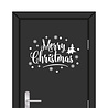 Goldengifts Kerst Sticker - Merry Christmas 3 - Decoratie sticker - Wit of Zwart - 1 Stuk - Raamsticker - Deursticker - Muursticker Goldengifts Kerst Sticker - Merry Christmas 3 - Decoratie sticker - Wit of Zwart - 1 Stuk - Raamsticker - Deursticker - Muursticker