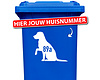 Honden container stickers