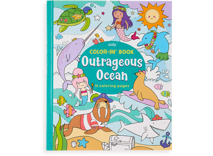 Ooly - Kleurboek ''Outrageous Ocean''