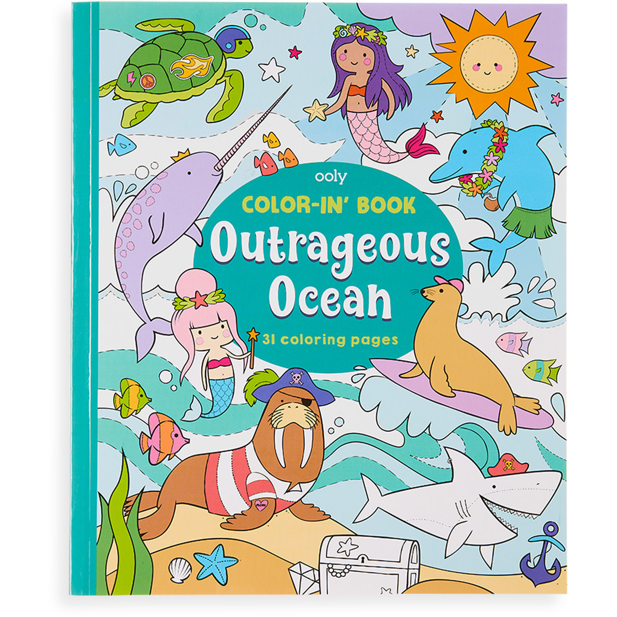 Ooly - Kleurboek ''Outrageous Ocean''-1