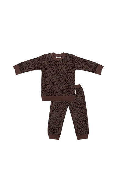 Little Indians Pyjama Wafel Leopard