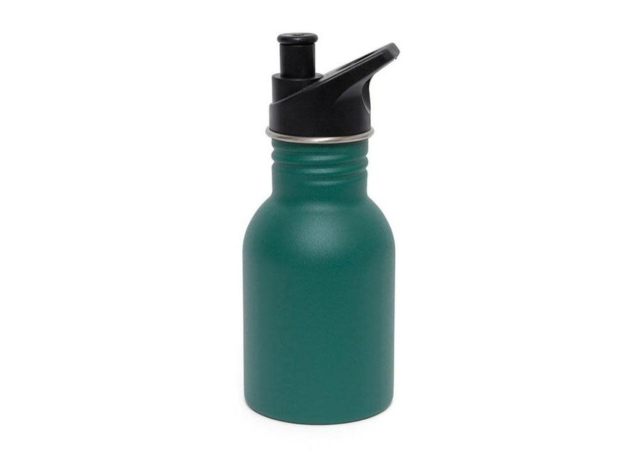 Petit Monkey - Stainless steel drinkfles Pine green