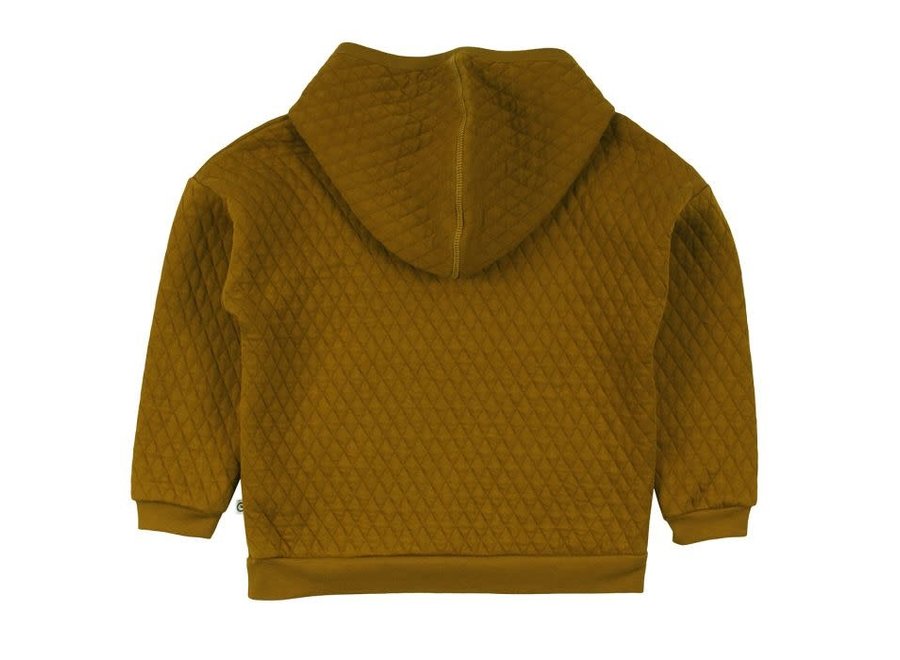 Muesli - Quilt hoodie Pesto