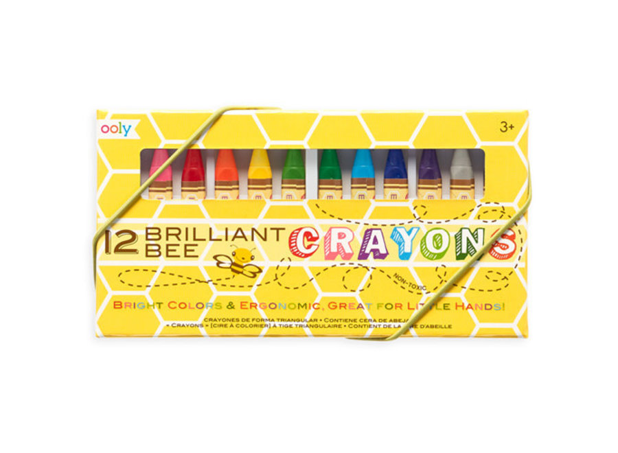 Only Brilliant Bee Crayons