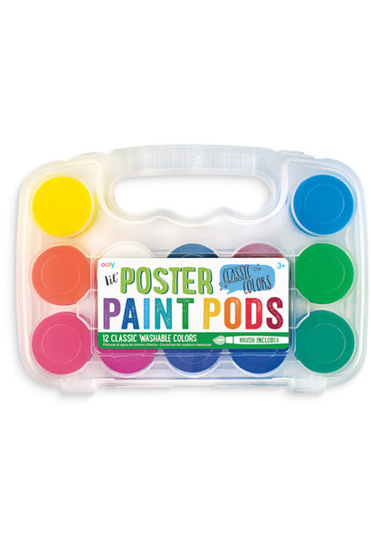 Ooly – Lil Poster paint pods & brush