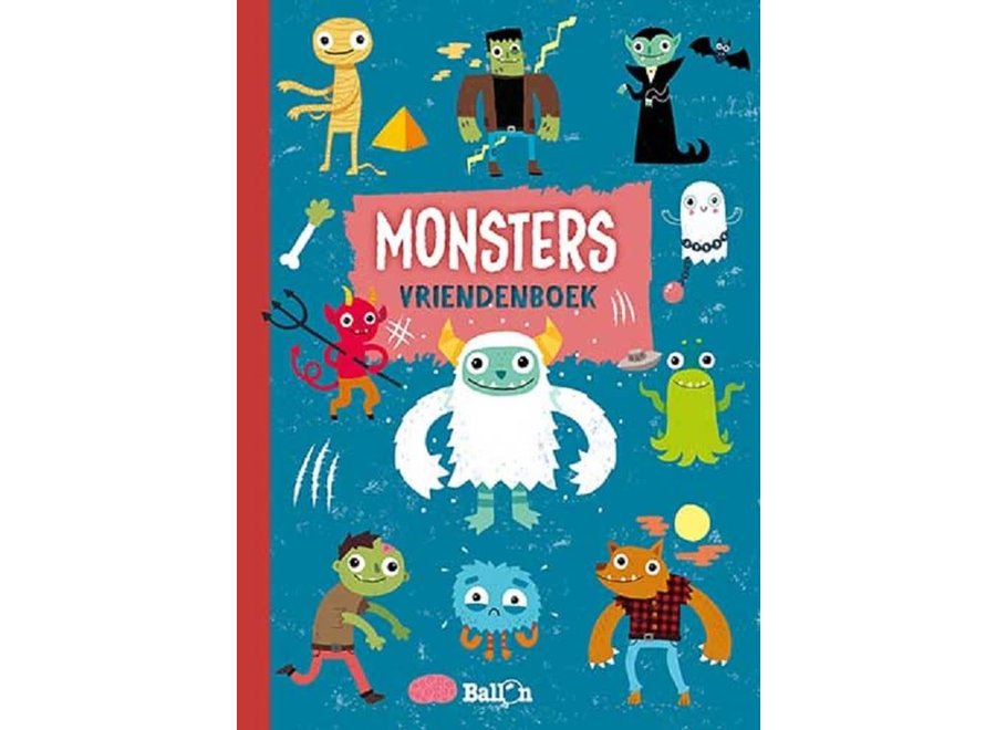 Vriendenboek monsters