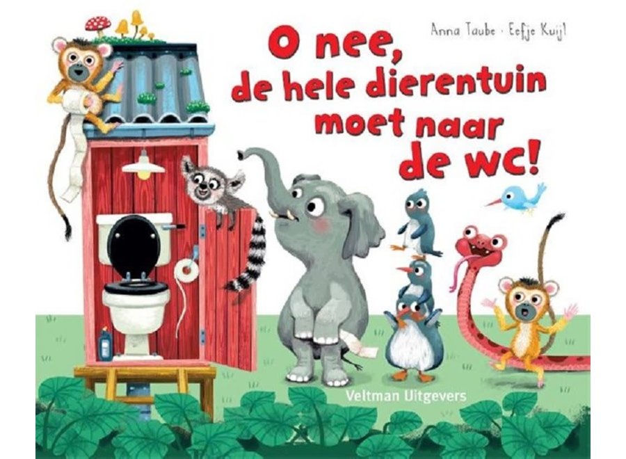 O nee, de hele dierentuin moet naar de wc