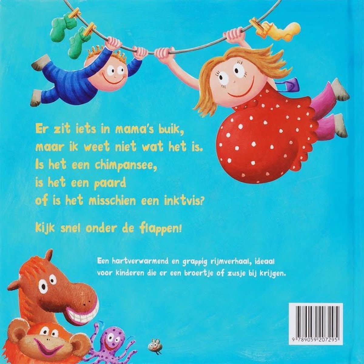 Boeken Wat zit er in je buik, mama? Louvelee