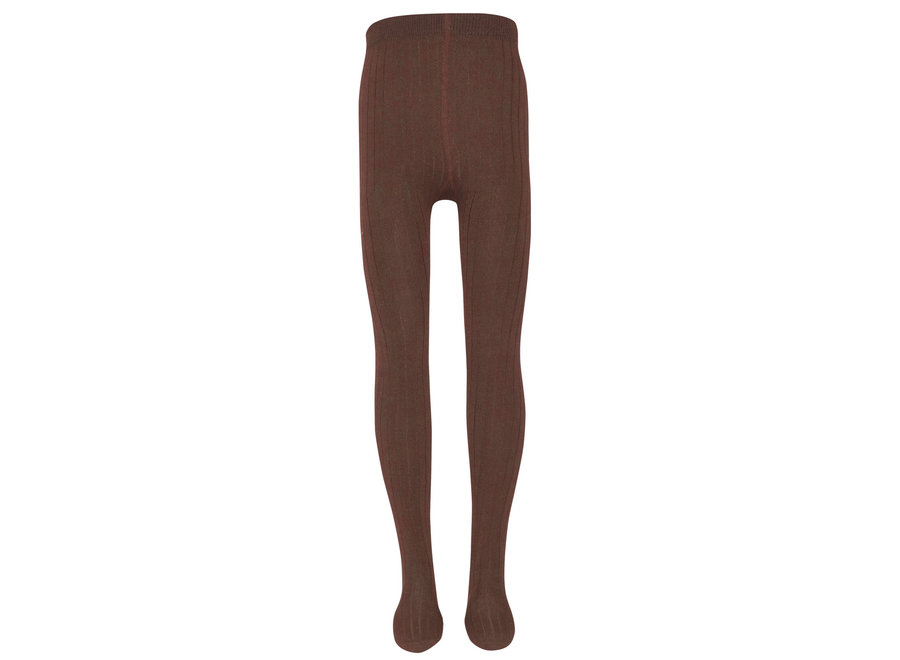 Ewers - Maillot met rib choco