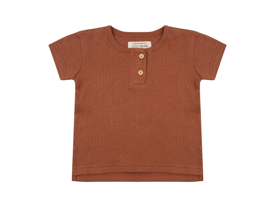 Little Indians - Shirt Muslin Amber brown