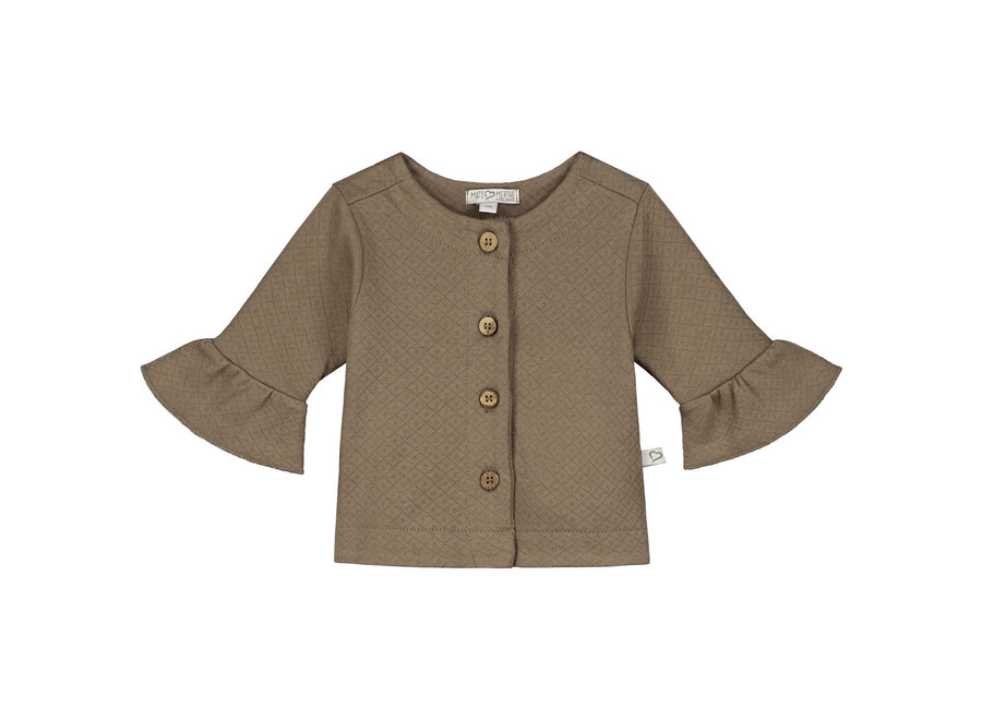 Mats & Merthe - Noor vest taupe