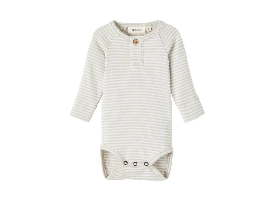 Lil' Atelier - Romper Geo harbor mist