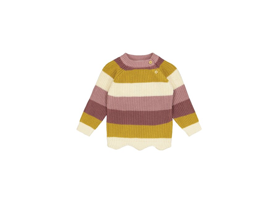 The New Siblings - Solly striped pullover