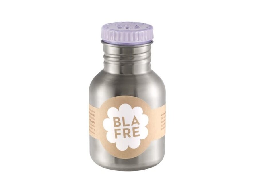 Blafre - Stainless steel bottle 300ml light lilac