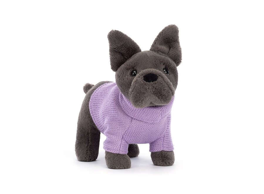 Jellycat - Sweater French Bulldog Purple (S3FDP)