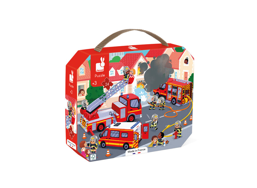 Janod - Puzzel Brandweer