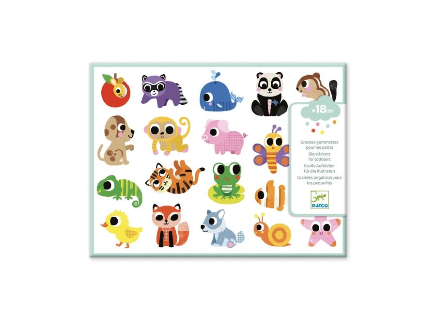 Djeco - Stickers Babydieren