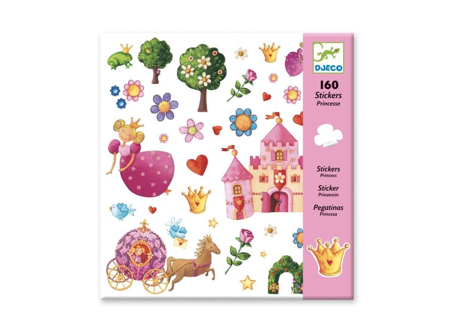 Djeco - Stickers Prinses