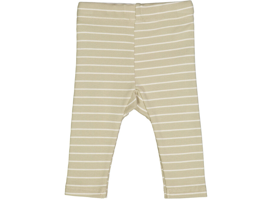 Muesli - Stripe rib pants dessert green