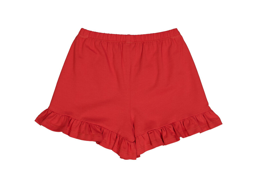 Muesli - Short Cozy me Frill Apple Red