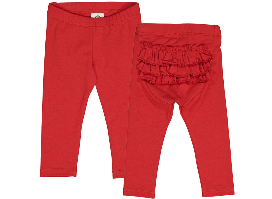 Muesli - Broek Cozy Me Frill Apple Red