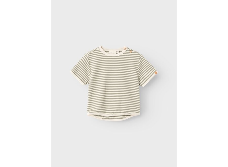 Lil’ Atelier - Shirt Geo Moss gray