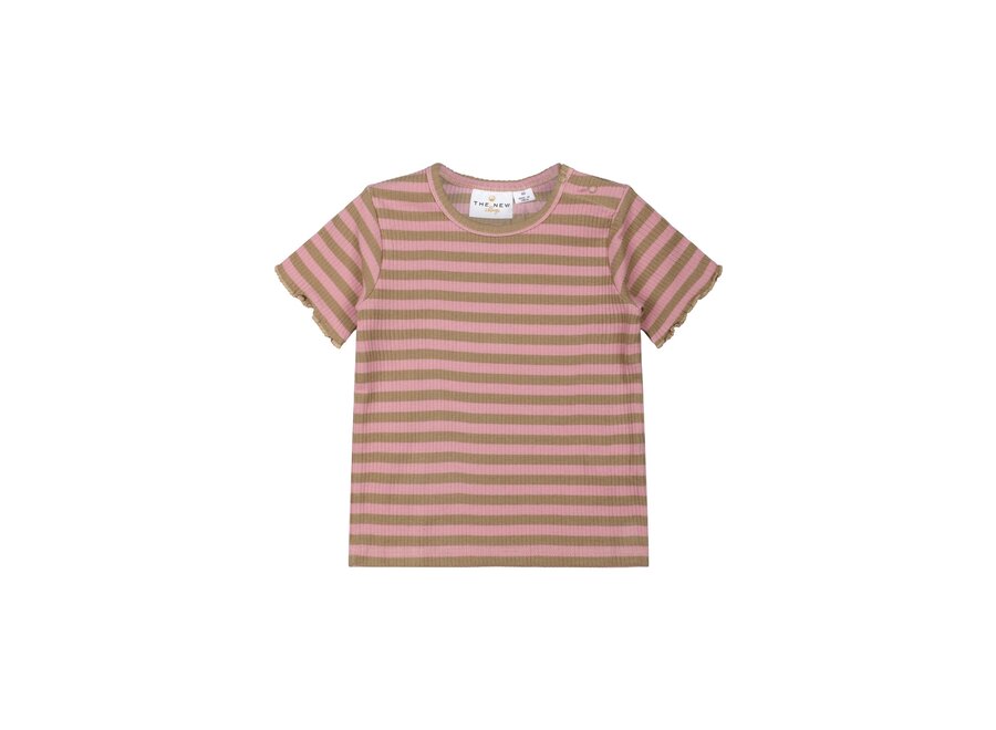 The New Siblings - Shirt Fro Rib pink nectar