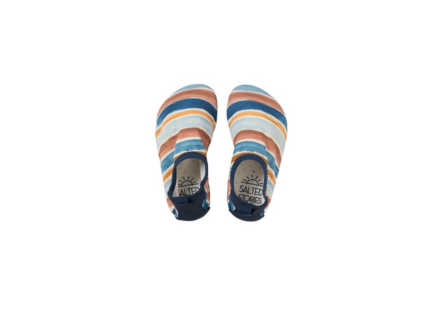 Salted Stories - Zwemschoentjes Siem Dyed Stripe
