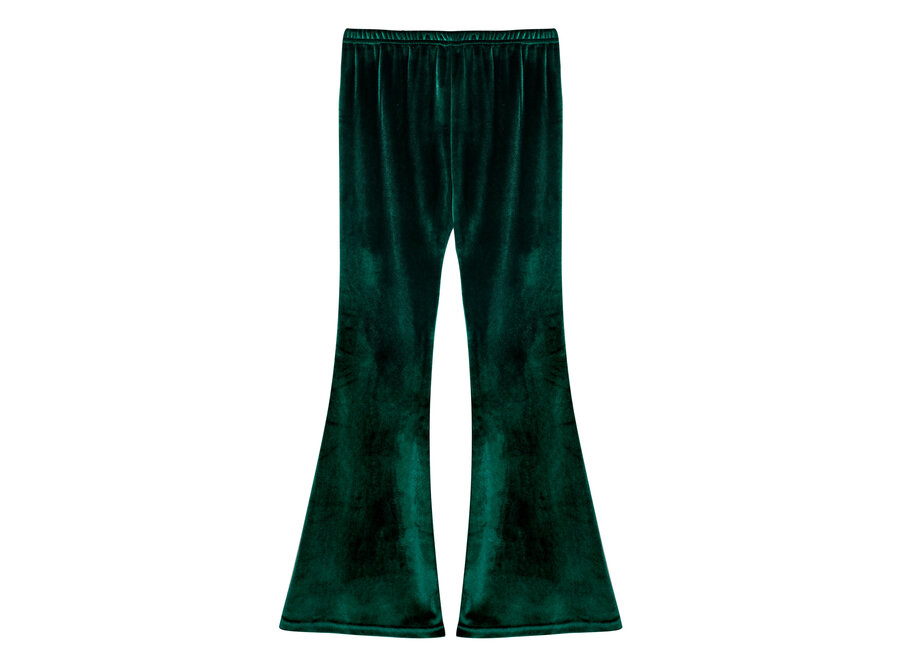 Jacky Sue - Jacky Pants Velvet emerald