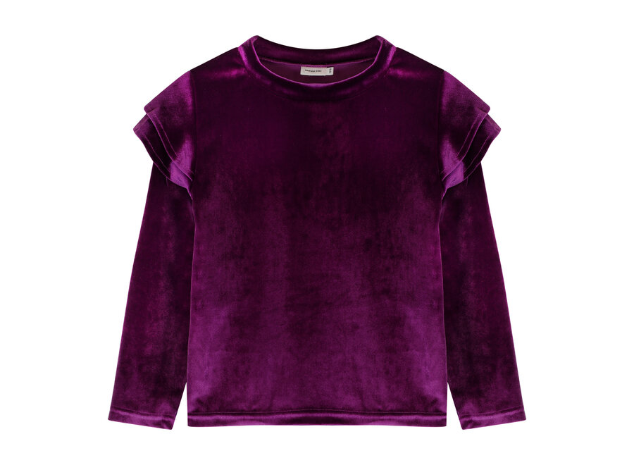 Jacky Sue - Jenny Top Velvet raspberry