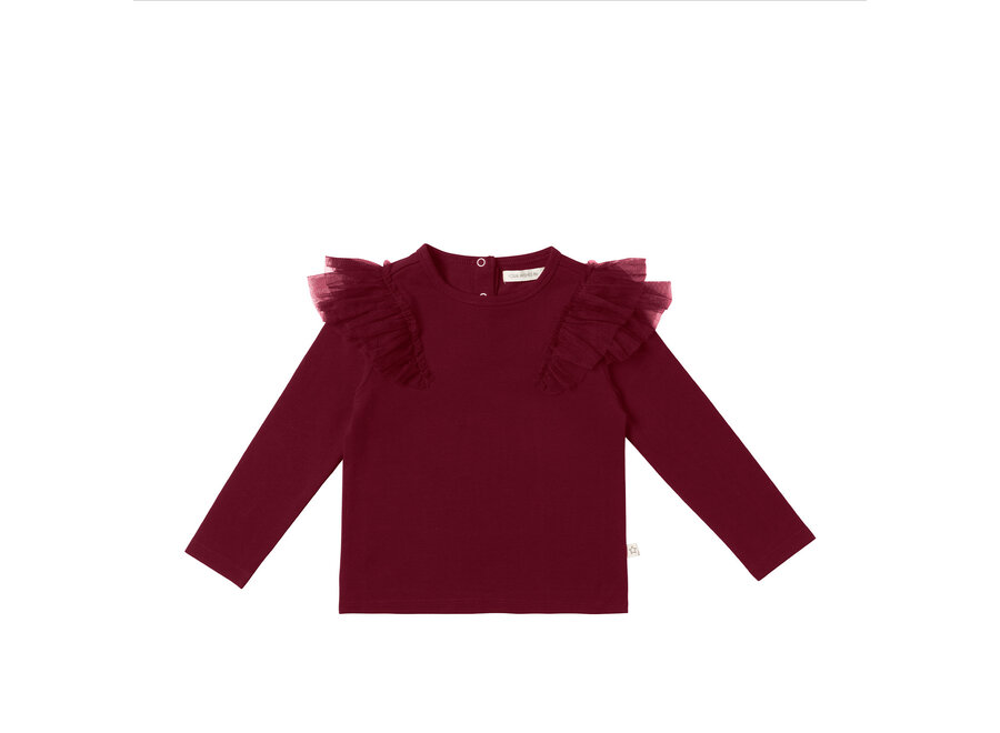 Your Wishes - Tule | Tule Longsleeve Fuchsia
